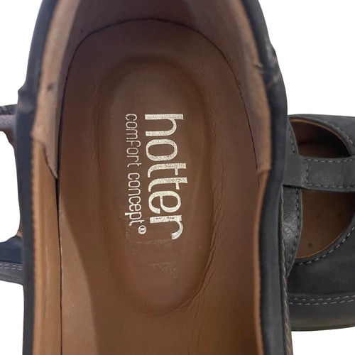 Hotter Comfort Concept Leather Mary Jane Shoes Comfort Walking Black US 7 - Picture 8 of 13