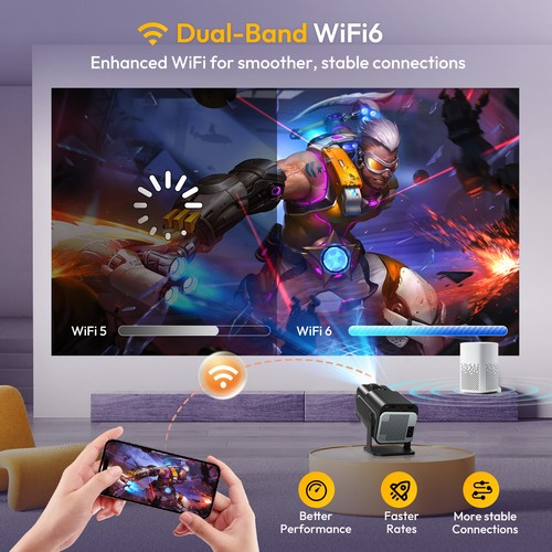 150" Portable Projector Screen in Home Outdoor Camping 3D HD 16:9 Cinema Theater - Picture 24 of 30