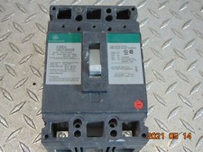 GE THED124040 40 AMP 40A 2P 480V HI-BREAK CIRCUIT BREAKER **FREE SHIPPING**