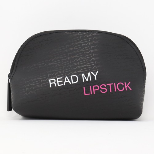 Mac Read My Lipstick Cosmetic Bag / New