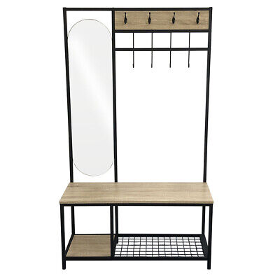 Entryway bench sale and shelf set