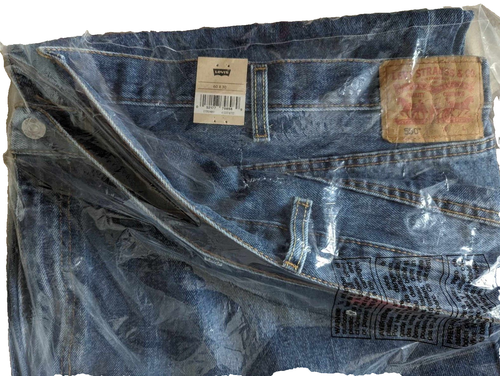 Levis 550 Relaxed MEN'S Big & Tall Jeans 60"x30" 100% Cotton Regular Fit - Picture 3 of 7