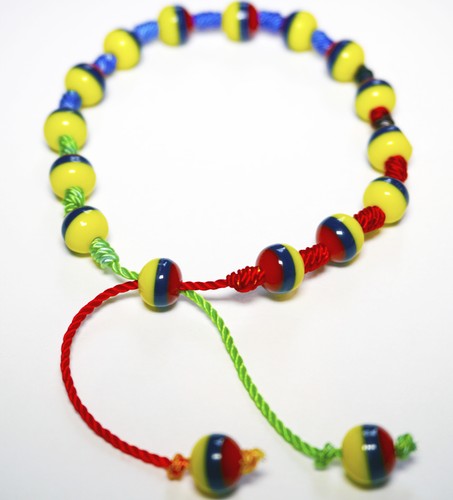 Joyería de pulsera de cuentas hechas a mano por artesanos nativos de Colombia, Ecuador, Venezuela - Imagen 4 de 10