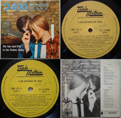 V/A DIANA ROSS MARVIN GAYE JACKSON 5 THE SUPREMES 1970 MONO MOTOWN CHILEAN PRESS - Picture 1 of 11