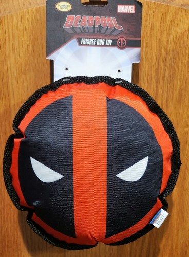 Marvel Comics Deadpool Squeaky Dog Toy - NEW