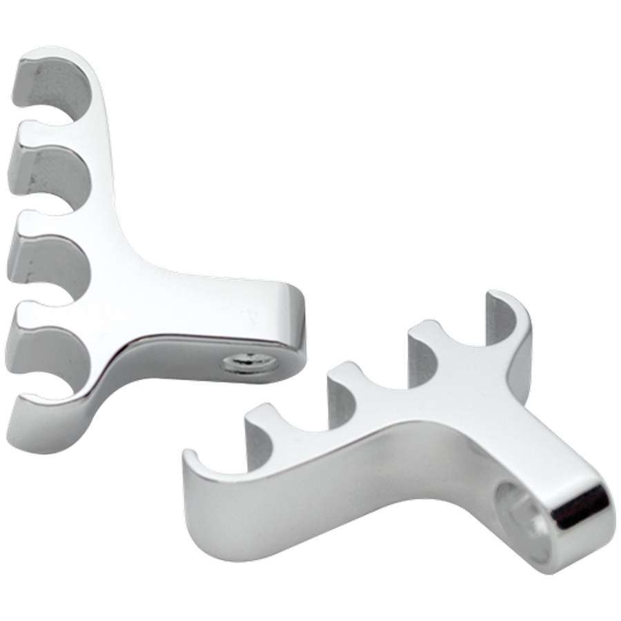 Billet Specialties Plug Wire Separators 8.5mm 2 Wire V/C Mount Billet Specialties Plug Wire Separators 8.5mm 2 Wire V/C Mount
