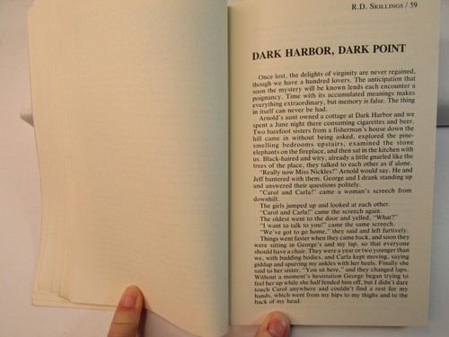 IN A MURDEROUS TIME By R.D. Skillings SIGNED 1st Edition 1984 PB - Imagen 7 de 10