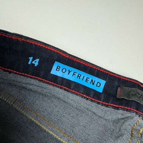 Gramicci Women's Live Free Boyfriend Jean 14R Patriot Blue Wash RRP £120 - Picture 5 of 11
