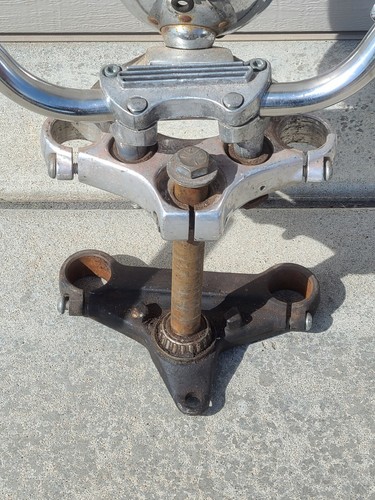 HARLEY DAVIDSON SUPER GLIDE & SPORTSTER Front End Triple Tree - Picture 4 of 11