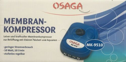 Osaga Belüfter LK MK Serie Aquarium- Teichbelüfter Eisfreihalter Luft Kompressor - Bild 4 von 19