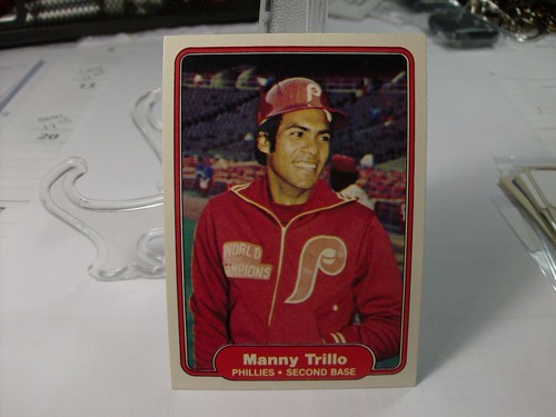 Fleer Baseball 1982 #260 - Manny Trillo - Philadelphia Phillies 82-1048 - Imagen 1 de 2