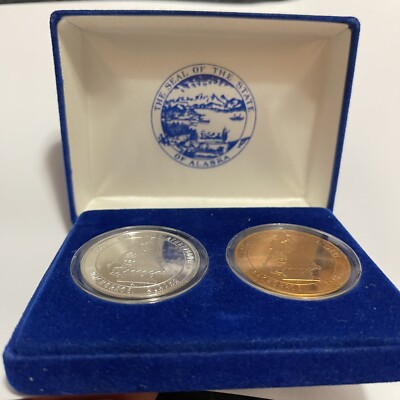 1994 Fur Rendezvous Anchorage Alaska Proof Coin 1 Troy Oz .999