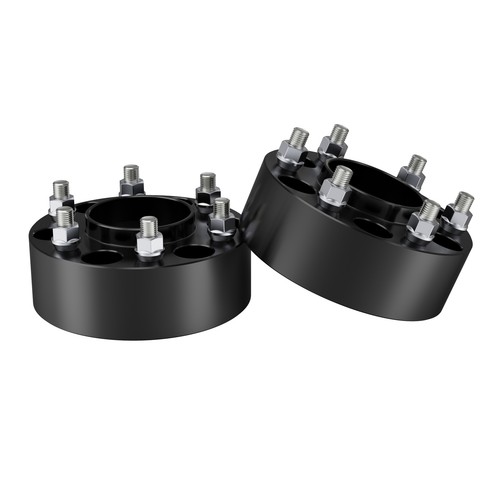 4x 2" Wheel Spacers 6x135mm M14x2 For Ford 03-14 Expedition Navigator 04-14 F150 - Picture 7 of 9
