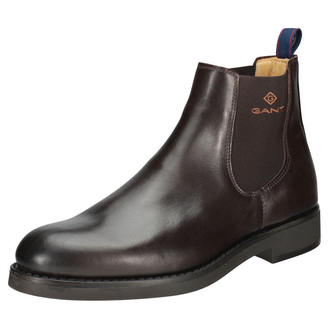 GANT Oscar Mens Dark Brown Leather Chelsea Boots - 41 EU GANT Oscar Mens Dark Brown Leather Chelsea Boots - 41 EU