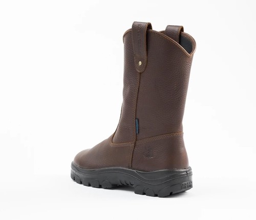 Stahlblaue Herren Heeler Soft Toe Arbeitsstiefel, Eiche - Bild 5 von 8