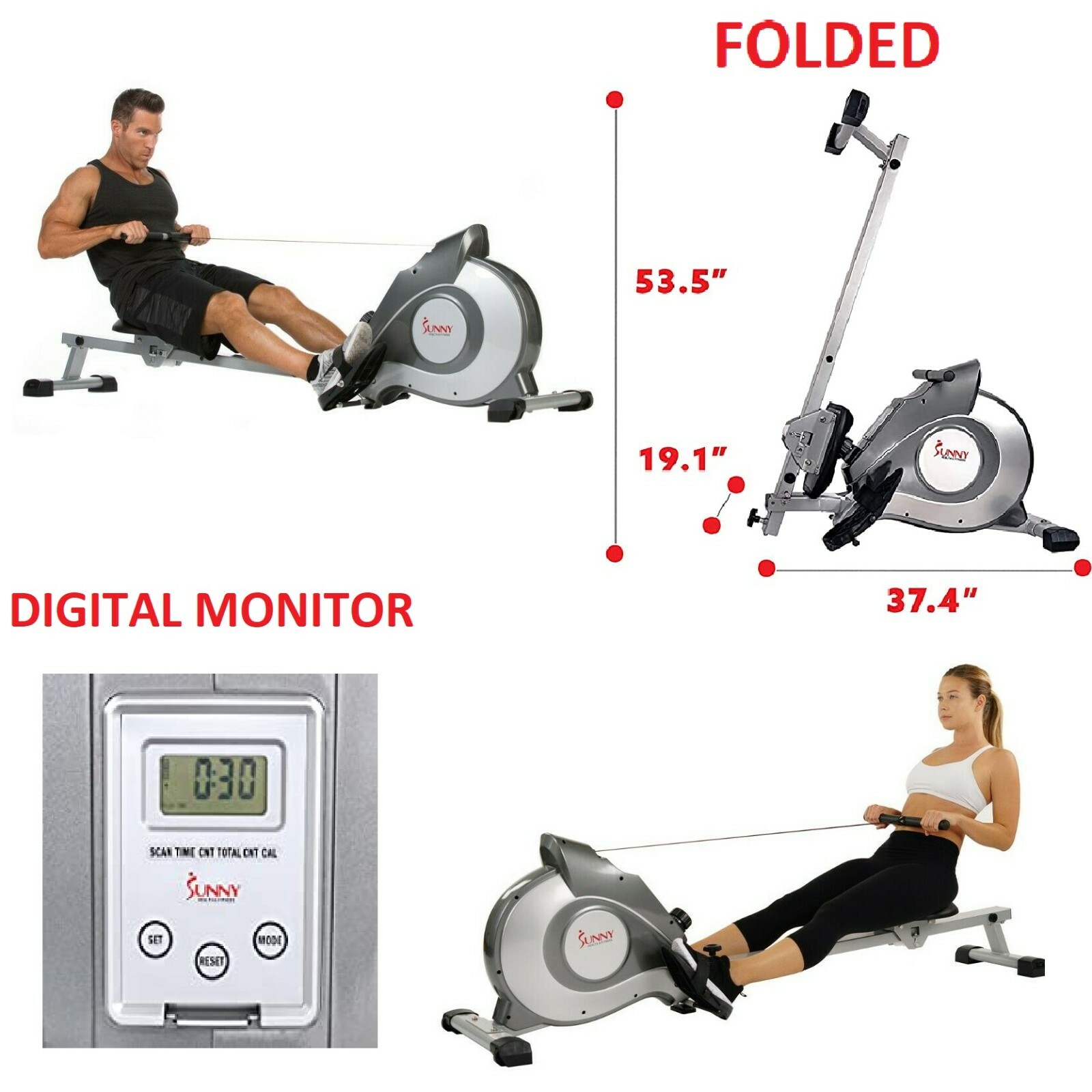 rowing machine for full body workout