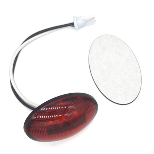 Luz marcadora lateral ovalada 3 LED para coche autobús camión camión cámper furgoneta - Imagen 11 de 21