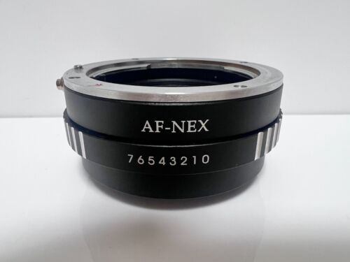 AF-NEX LENS Mount Adapter for Sony Minolta Alpha AF Lens to Sony E Mount Camera