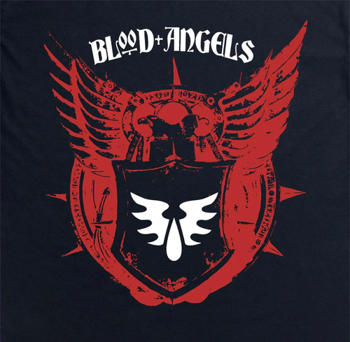Premium Blood Angels Limited Edition T Shirt large warhammer space marine - Picture 2 of 5