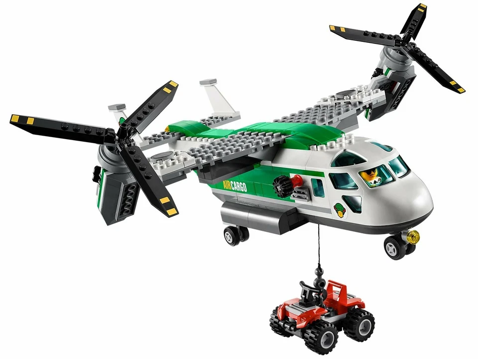 LEGO 60021 City Series Lift Away The Heaviest Logs With The Cargo Heliplane - Image 3 of 4
