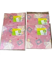 Vintage Wrapping Paper Princess Purple Gift Wrap 4 Packages 8 Sheets New Sealed