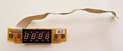 Originale Hotpoint Fu5y0xh Timer Forno Scheda Pcb Con Nastro 4619-676-46033