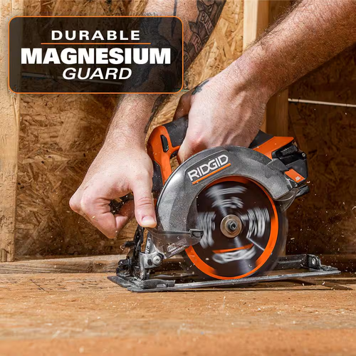 RIDGID 18V Subcompact Brushless Cordless 6-1/2 In. Circular Saw (Tool Only) - Picture 6 of 12
