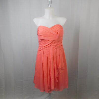 sachin and babi light blue dress Peach / Coral Prom / Homecoming Dress main image 1