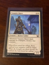 Magic Gathering Innistrad Crimson Vow Vampire Slayer