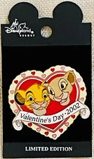 Disney  Valentine's Day Simba Lion King  Pin