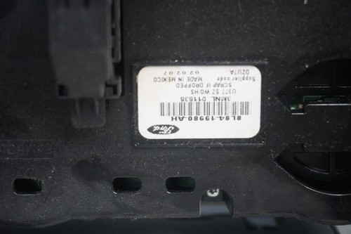 2008 2009 2010 MERCURY MARINER RADIO RECEIVER AUDIO AC Control OEM 8L8419980AH - Picture 5 of 5