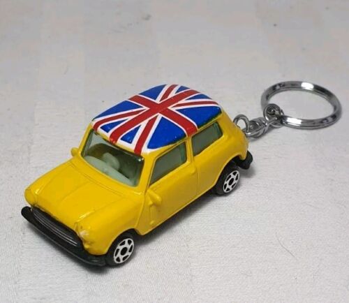 1/72 DIECAST MODEL CAR KEYCHAIN KEYRING RACING MINI COOPER CLASSIC GIFT