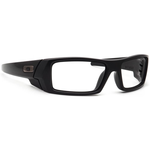 Oakley Herren Sonnenbrille nur Gestell 03-473 Gascan mattschwarz Seitenschutz USA 60 mm - Bild 1 von 6