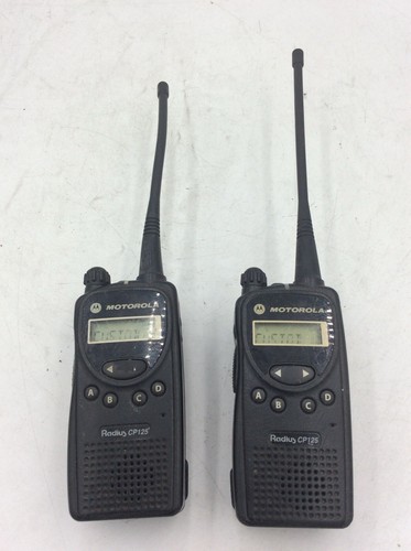 Lot Of 3 Motorola Radius CP125, AAH49RCF8AA1AC - Picture 8 of 13