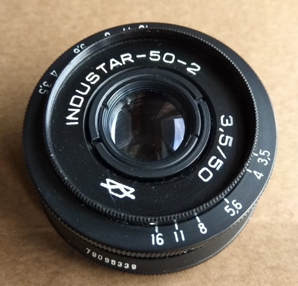 INDUSTAR 50-2 Blak Lens 3.5/5 M42 Soviet Ukraine ZENIT CANON Nikon - Image 2 of 4