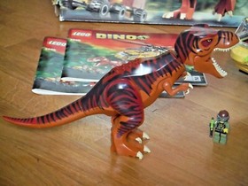 LEGO 5886 DINO T-REX HUNTER SET - COMPLETE BOX AND INSTRUCTIONS - RARE 