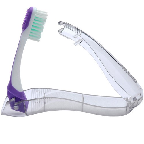 GUM  Reisezahnbürste TRAVEL Zahnbürste - klappbar - Antibakteriell soft - Bild 1 von 4