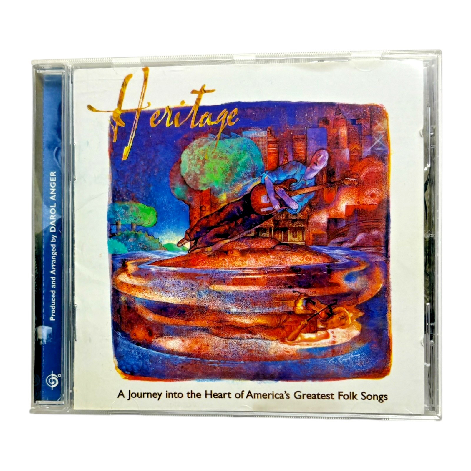 Darol Anger Heritage CD Album Six Degrees Folk Jazz Acoustic String