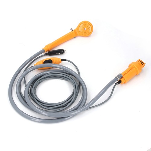 Handheld Camping Shower Kit 35W Motor Lightweight for Outdoor Showering Hiking - Picture 11 of 12