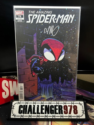Amazing Spider-Man #75 Skottie Young SIGNIERT mit COA