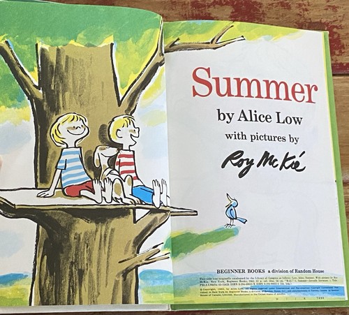 Summer Alice Low I Can Read It All By Myself Book Club Edition Beginner Books - Imagen 3 de 11