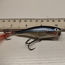 TOP QUALITY,OLD SCHOOL,RAPALA-SKITTER POP SP-7 SD-BASS,SALMON FISHING LURE