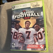 All-Pro Football 2K8 (Microsoft Xbox 360, 2007)