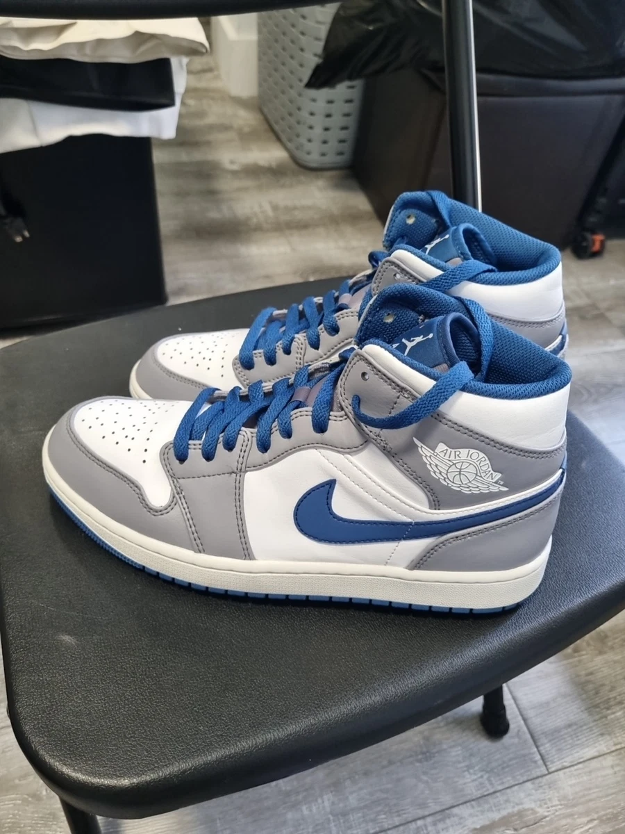 Jordan 1 Mid True Blue | eBay