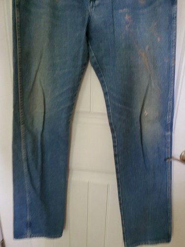 Vintage Wrangler Jeans 13MWZ Cowboy Cut Distressed Denim Classic Fit Mens 34x35 - Picture 4 of 12