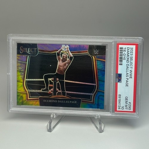 Diamond Dallas Page 2023 Select WWE Ringside Tie-Dye /25 PSA 10 SSP HOF - Picture 1 of 2