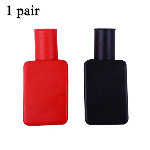 2PCS Black Red Battery Protection Terminal Boot Rubber Insulating Cover - Picture 4 of 12