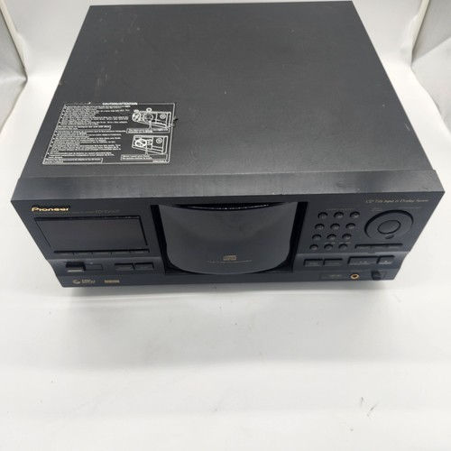 Pioneer PD-F1007 301 CD Changer Compact Disc Player Digital Audio Tested Works!