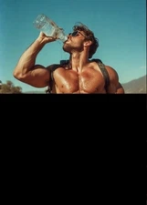 HOT DADDY - Fine Art Photo - Sexy beautiful muscular Gay Male - 8.5 x 11in 92525