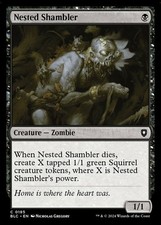 Nested Shambler - Commander: Bloomburrow #0185 MTG Magic The Gathering